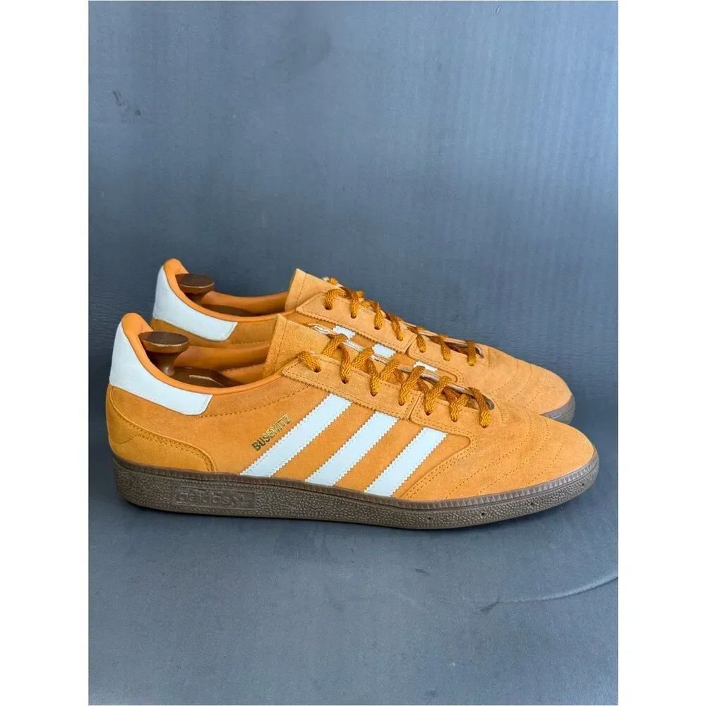 Adidas Busenitz Vintage 'Focus Orange Gum' athletic sneaker shoes men’s size 12